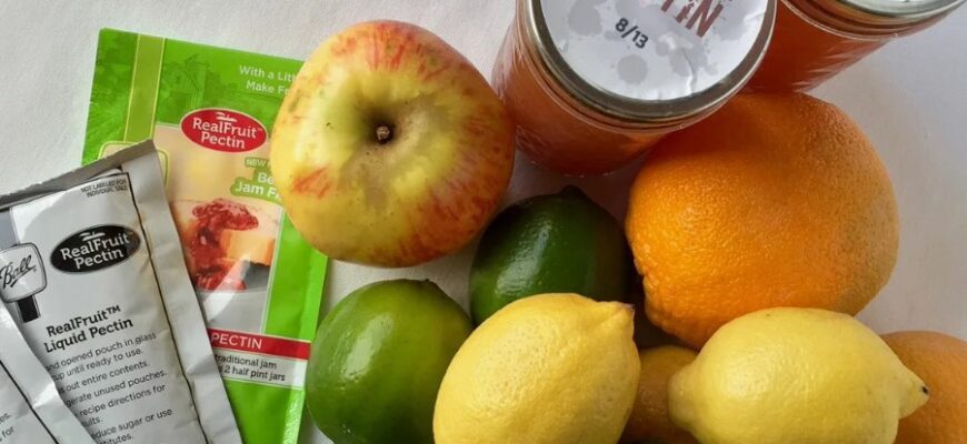 Що таке пектин: користь, застосування та джерела природного загусника