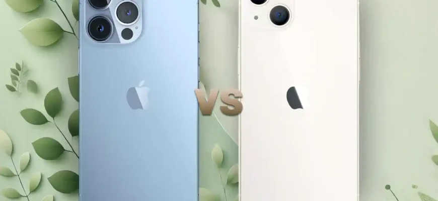 Різниця між айфоном 13 і 13 Про: детальний аналіз та порівняння