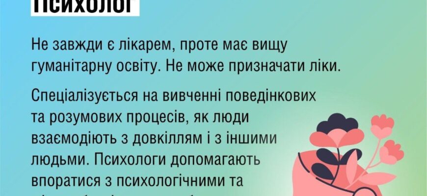 Різниця між психіатром і психотерапевтом: ключові аспекти вибору спеціаліста