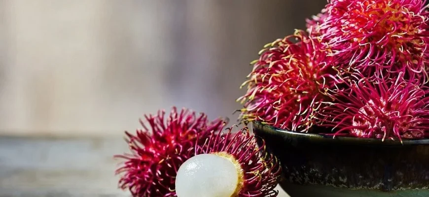 Рамбутан: Екзотичний Фрукт із Користю для Здоров’я та Смаку