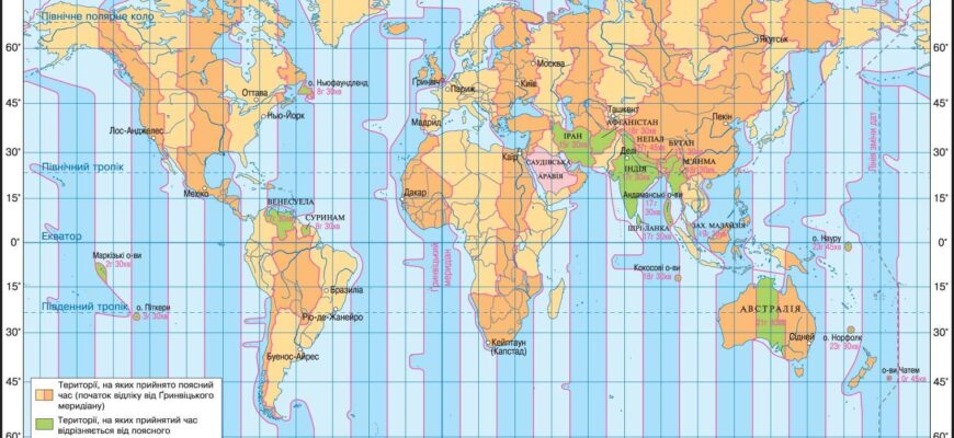 Різниця в часі Україна-Німеччина: скільки годин між країнами?