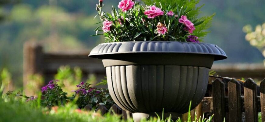 Гід по вибору пластикових горщиків для квітів на відкритому повітрі