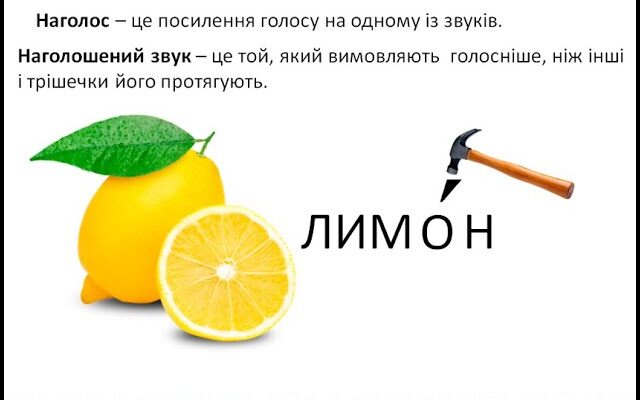 Наголос у українській мові: визначення, функції та приклади вживання