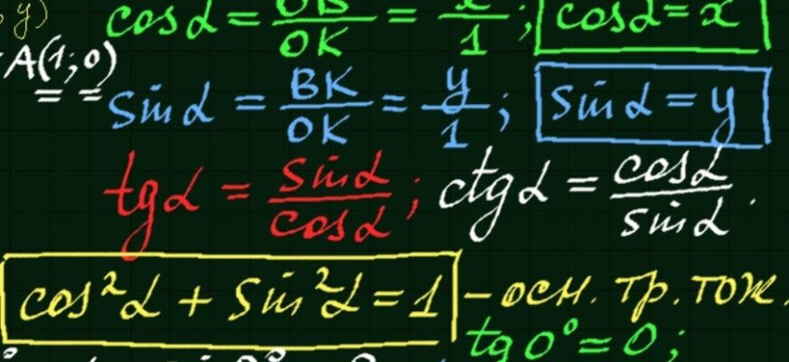 Синус: Визначення, властивості та застосування в математиці та фізиці