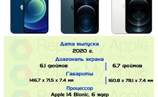 Відмінності між Айфон 12 та 12 Про: порівняння моделей 2023