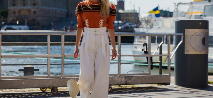Стильний гід: найкращі поради щодо носіння штанів з високою талією