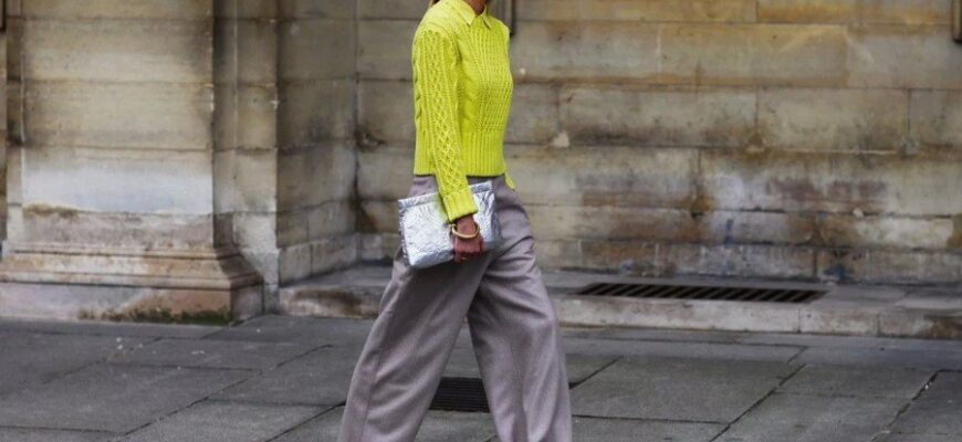 Широкі брюки: як стильно поєднувати їх з різними типами верху?