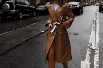 Як стильно поєднувати шкіряний плащ з гардеробом: поради та ідеї