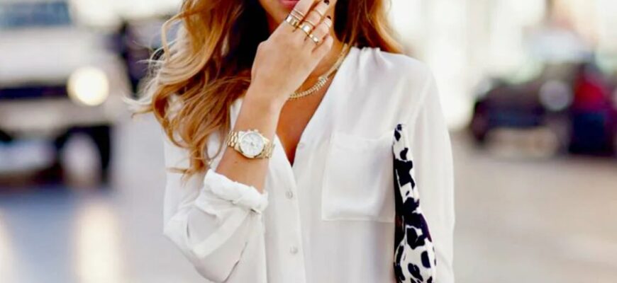 Як ефективно стилізувати білу блузку для робочого гардеробу?