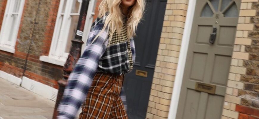 Як ефектно стилізувати штани в клітинку: поради та тренди 2023 року