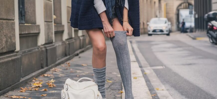 Вигідні поєднання: як і з чим носити високі гольфи в будь-який сезон