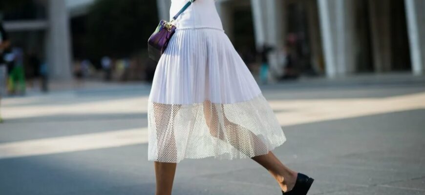 Як стильно поєднати білу спідницю: модні поради для вашого гардеробу
