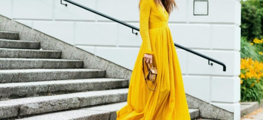 Ідеальні поєднання: як стильно носити довгу сукню в будь-яку пору року