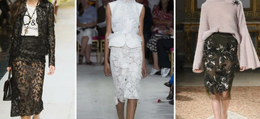 Як стильно поєднувати гіпюрову спідницю: поради для бездоганного образу