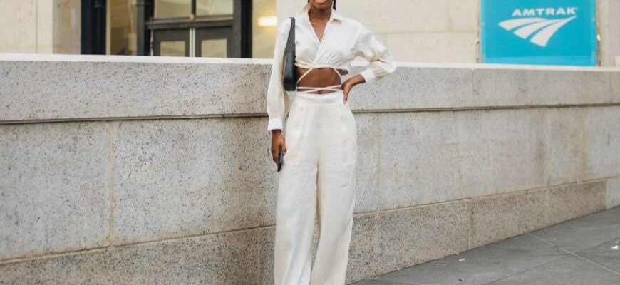 Як стильно поєднувати лляні штани: поради та модні образи для літа