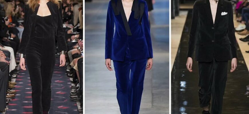 З чим стильно носити оксамитові штани: поради для модного образу