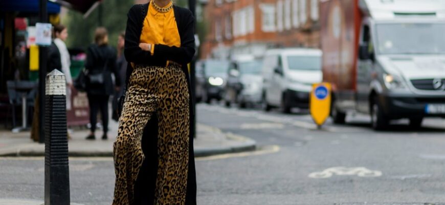 Стильні поради: Як і з чим носити штани з леопардовим принтом?