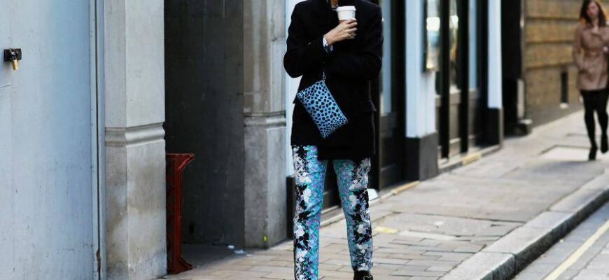 Як стильно поєднати штани з рослинним принтом: поради та ідеї