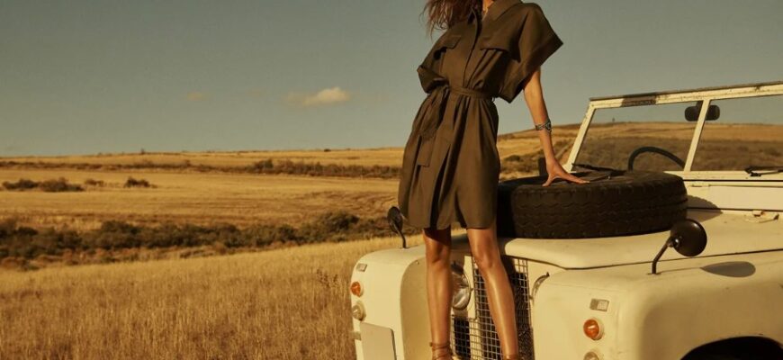 З чим поєднувати сукню у стилі сафарі: стильні образи та поради