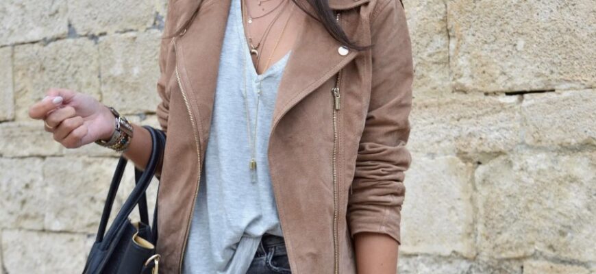 Ефектні комбінації: З чим найкраще носити вашу замшеву куртку?