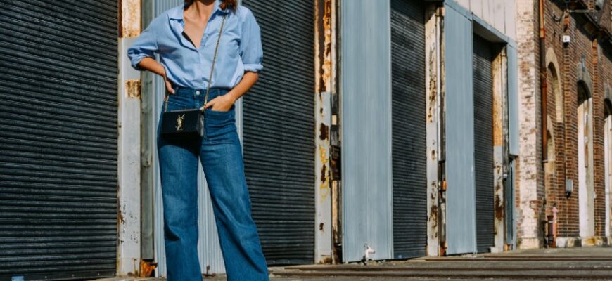Оптимальні поєднання для стильних образів з широкими джинсами: поради та ідеї