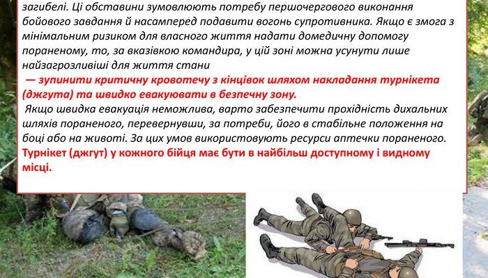 Яка допомога надається пораненому у жовтій зоні: ключові етапи підтримки