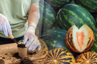 Оптимальні терміни для висадки розсади кавунів та динь у 2024 році