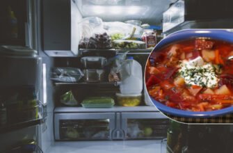 Коли та як правильно охолодити борщ для зберігання в холодильнику