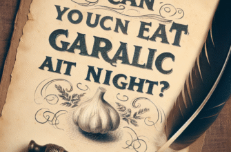 Чи можна їсти часник на ніч: користь та можливі наслідки