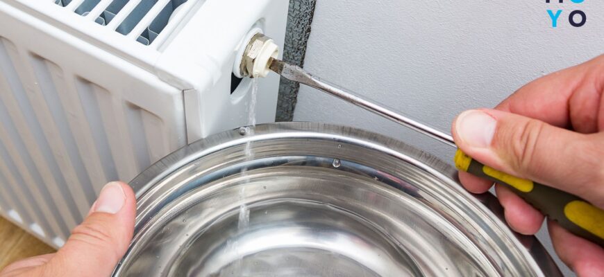 Як випустити повітря з чавунної батареї без використання крана: покрокова інструкція