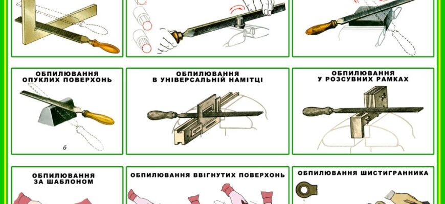 Обпилювання металу: процес, техніки та рекомендації для початківців