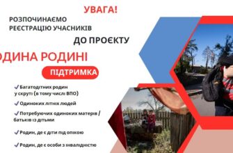 Як подати заявку на програму “Родина родині: допомога від серця”