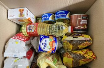 Гуманітарна допомога: розподіл продуктів харчування для нужденних