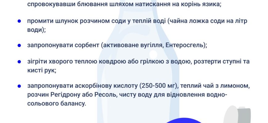 Отруєння алкоголем: Перша допомога для швидкого відновлення здоров’я