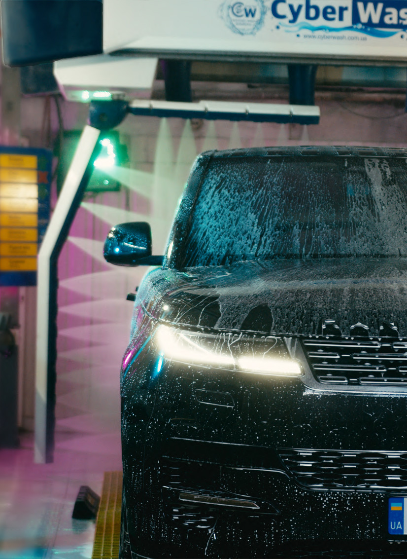 Роботизовані безконтактні автомийки CyberWash | робот мийка купити