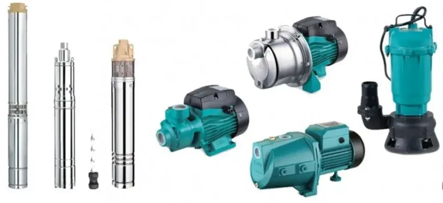 Різновиди насосів: класифікація та призначення різних типів насосів