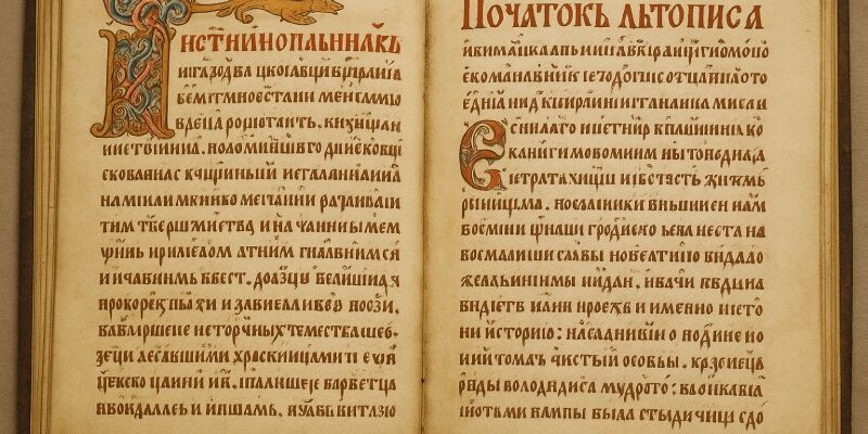 Літописи в історії України: просте пояснення та відомі приклади Літописи в історії України: просте пояснення та відомі приклади