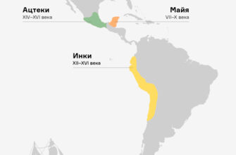 Де проживали древні цивілізації майя та ацтеків: історія і території