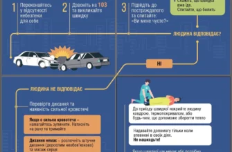 Перша допомога при ДТП: ключові поради і дії для кожного водія