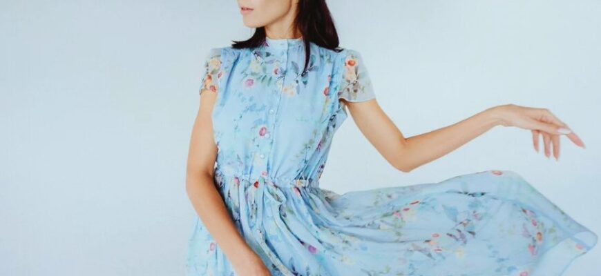 Елегантні фасони суконь з легких тканин для стильного літа 2024 Елегантні фасони суконь з легких тканин для стильного літа 2024