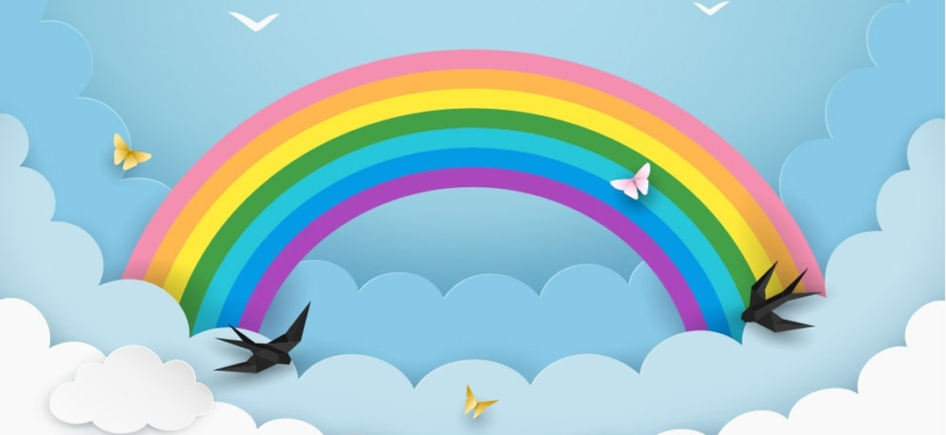 Ефективне малювання веселки: покрокова інструкція з 5 прикладами