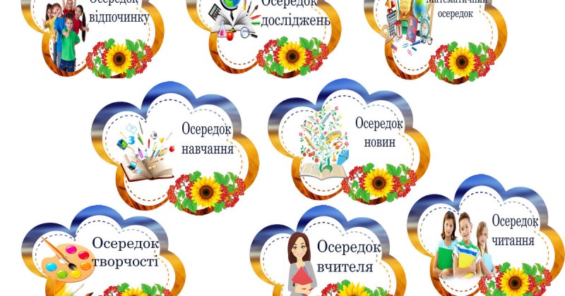 Веселі декорації для класу