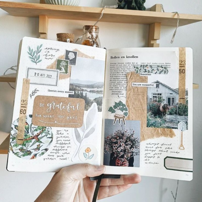 Мотиваційна сторінка скрапбукінгу