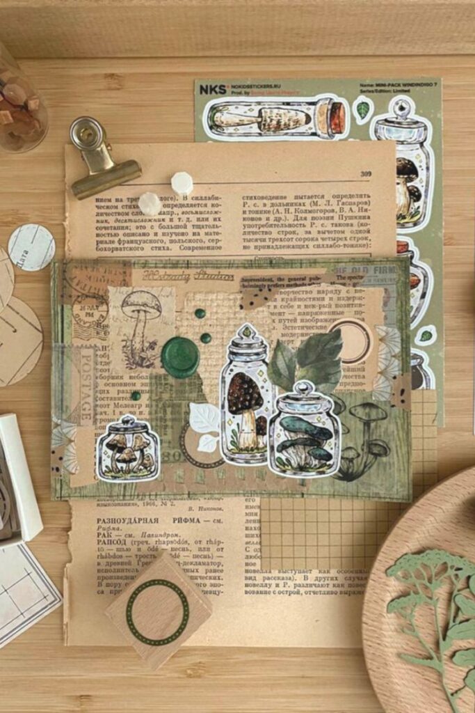 Природна сторінка скрапбукінгу