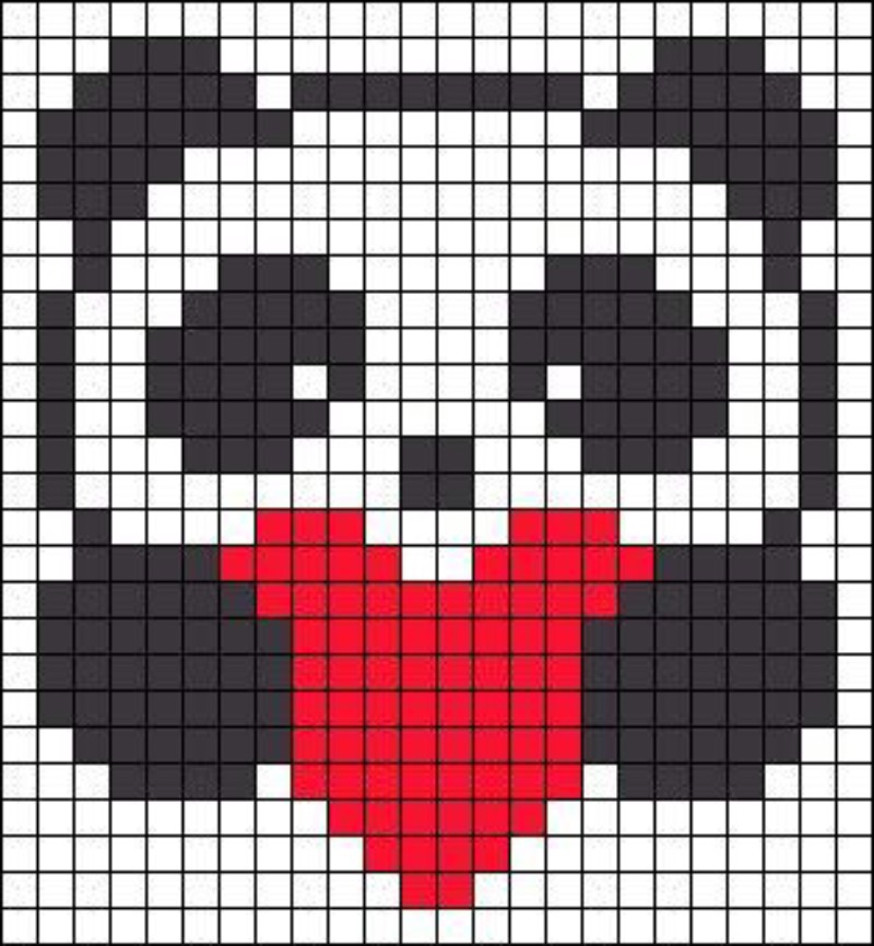 малюнок панди