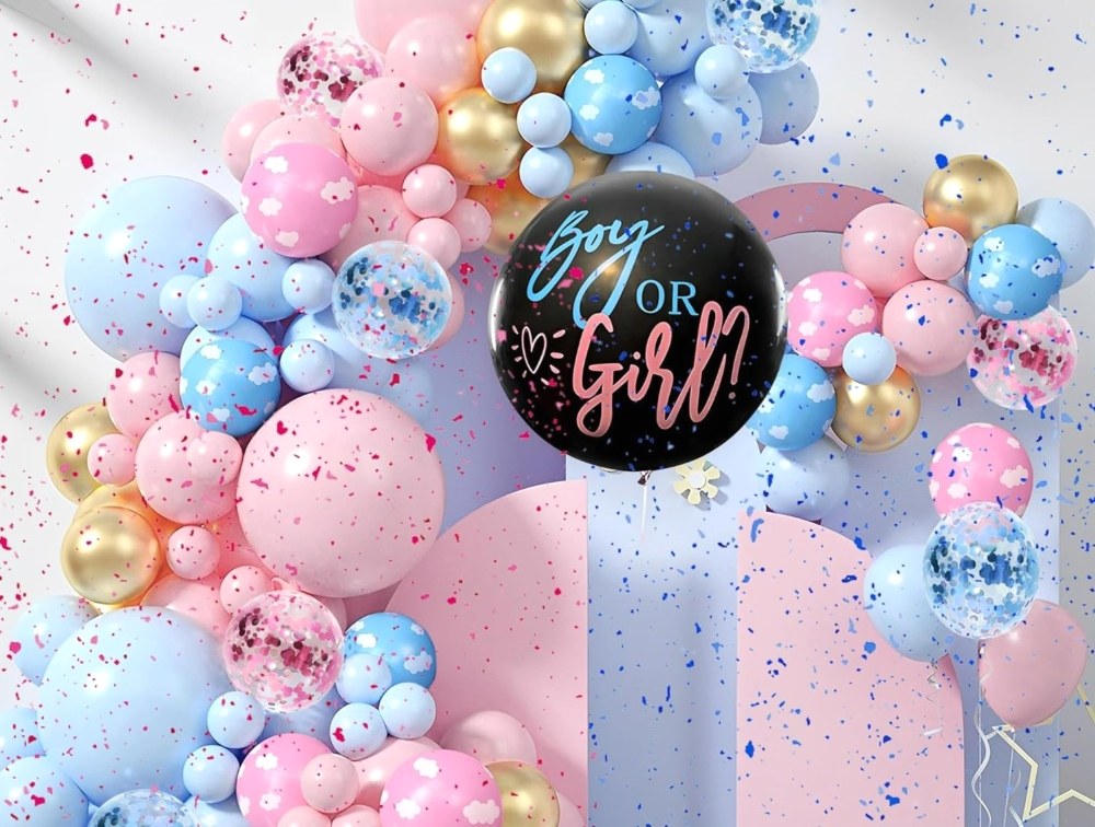 Happy gender reveal party