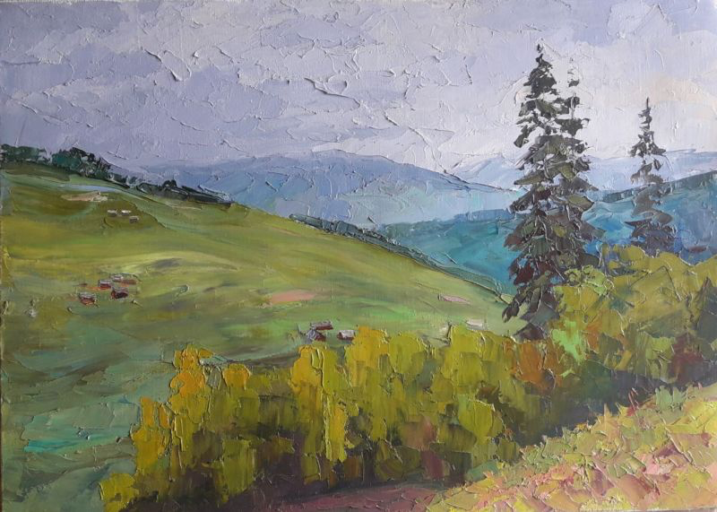 Веселка з використанням градієнтів