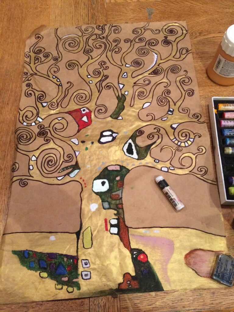 Дитячий малюнок дерева