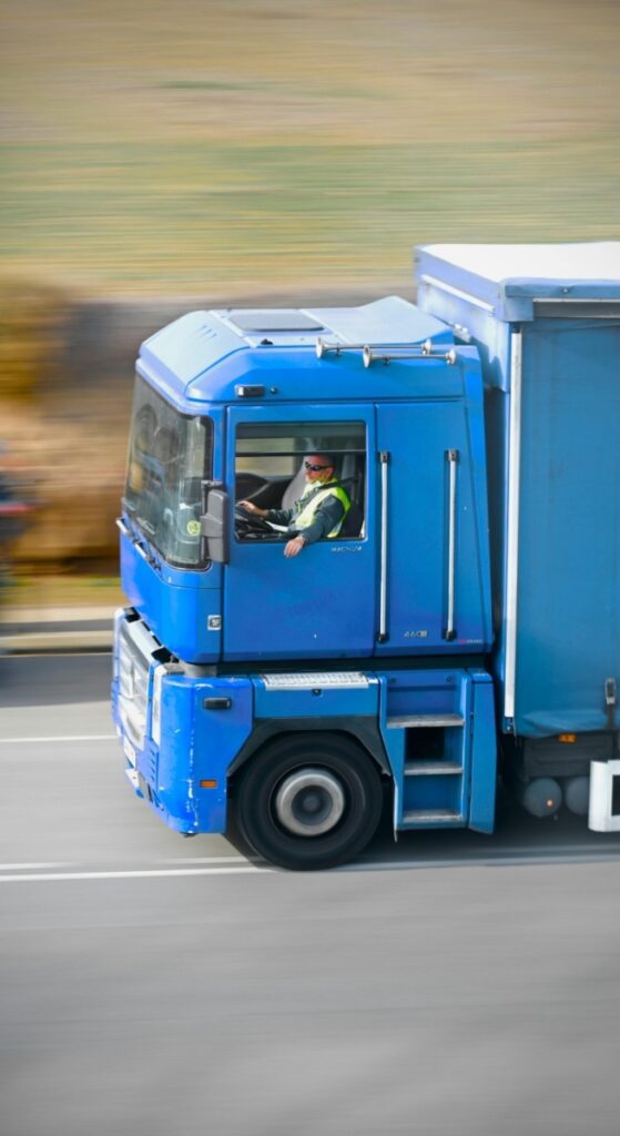 Image of a truck driver