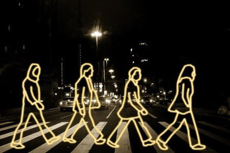 Малюнок зі світловідбивальними елементами